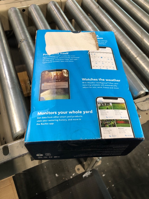 Photo 2 of Rachio 3: 8 Zone Smart Sprinkler Controller (Simple Automated Scheduling + Local Weather Intelligence. Save Water w/ Rain, Freeze & Wind Skip), App Enabled, Works w/ Alexa, Fast & Easy Install 08 Zone Controller Sprinkler Controller