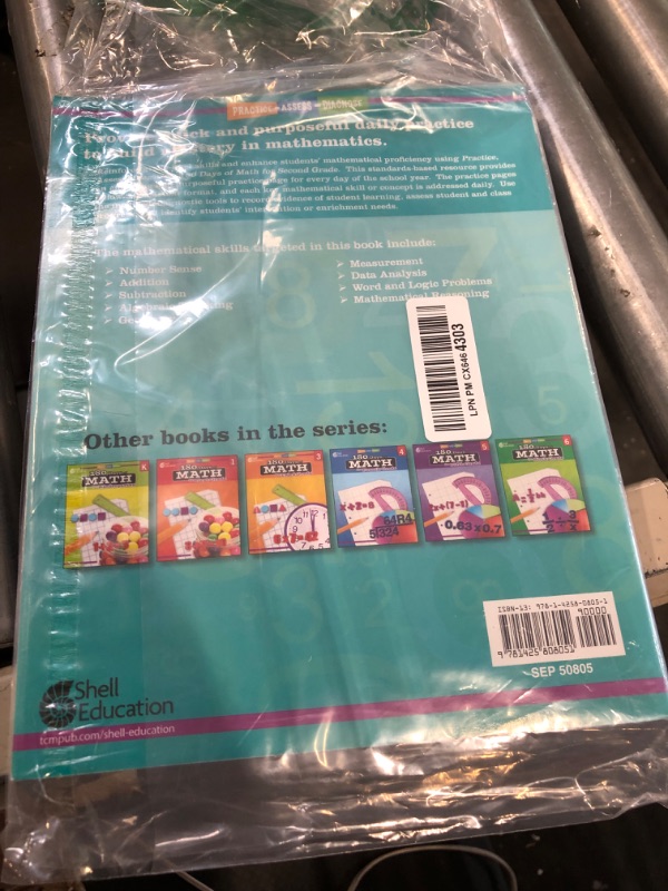Photo 1 of 180 Days of Math: Grade 2 - Daily Math Practice Workbook for Classroom and Home, Cool and Fun Math, Elementary School Level Activities Created by Teachers to Master Challenging Concepts