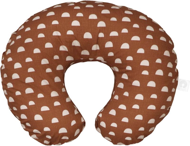 Photo 1 of Boppy Nursing Pillow Original Support, Clay Pebbles, Ergonomic Nursing Essentials for Bottle and Breastfeeding, Firm Hypoallergenic Fiber Fill, with Removable Nursing Pillow Cover, Machine Washable