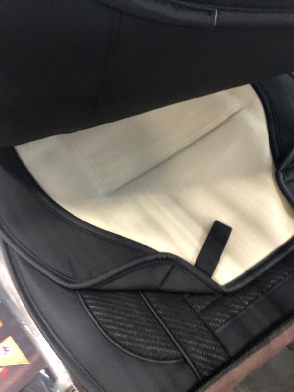 Photo 1 of OASIS AUTO Ford F150 F250 F350 Accessories Seat Covers 2009-2025 Custom Fit Leather Truck Cover Protector F-150 F-250 F-350 Crew Double Super Extended Cab (Front Bucket Pair, Inky) FF-01 Front Pair Inky