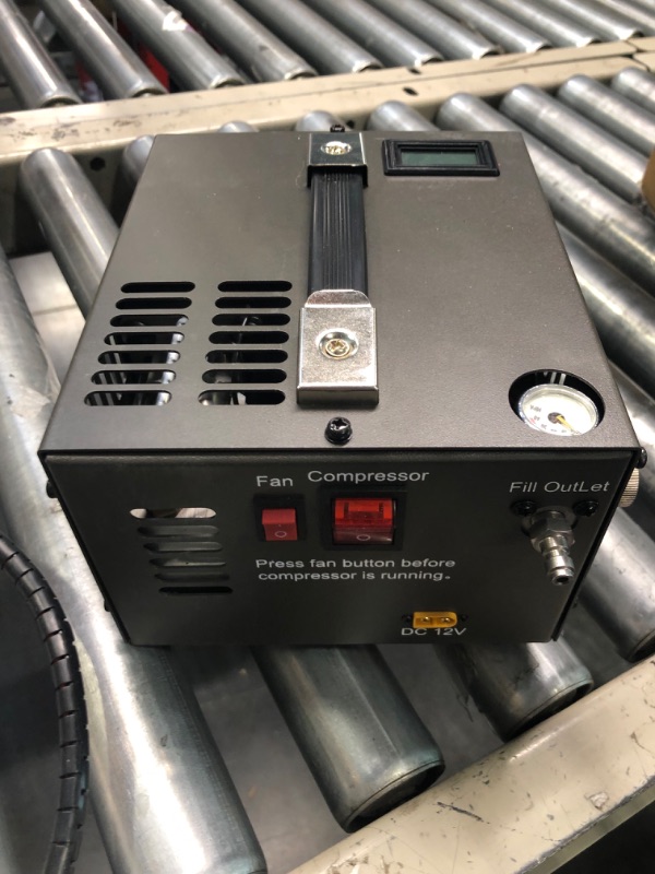 Photo 3 of 12v pcp air compressor with 110v power supply