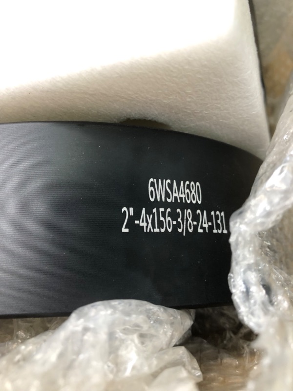 Photo 4 of PHILTOP 4x156mm ATV Wheel Spacers 2" with 3/8" x24 Studs Fit for Polaris Sportsman 500, 131mm Hub Bore Spacers Work on 1998-2009 Polaris Ranger, 1995-2000 Kawasaki 300B Lakota - 4Pcs Black