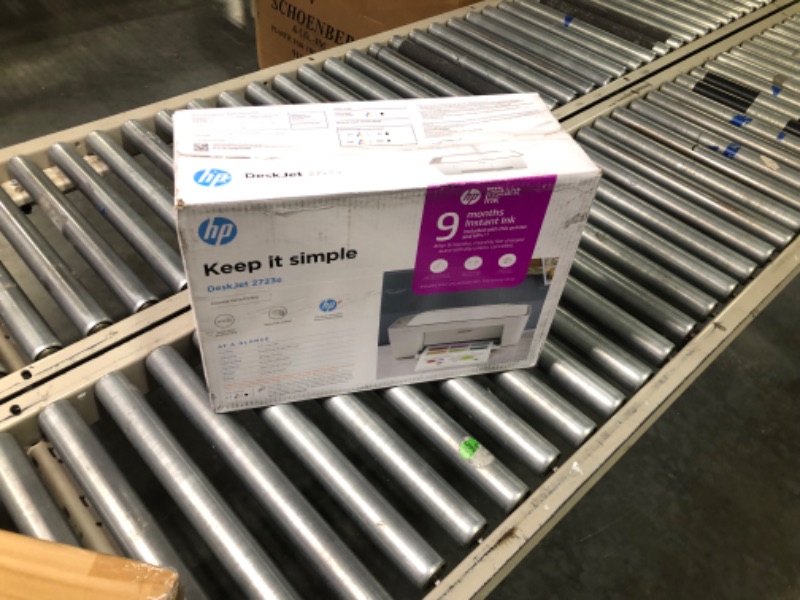 Photo 2 of HP DeskJet 2723e All-in-One Printer with Bonus 9 Months of Instant Ink