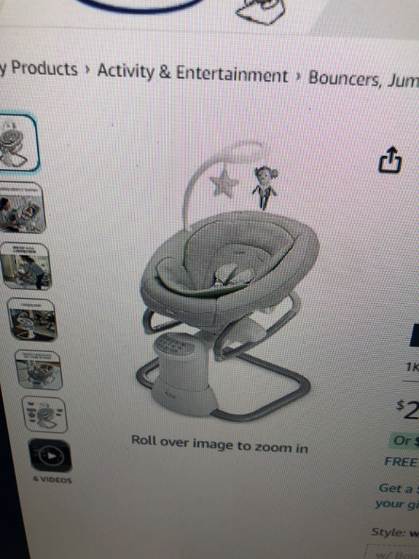 Photo 1 of Graco, Soothe My Way Swing with Removable Rocker, Madden