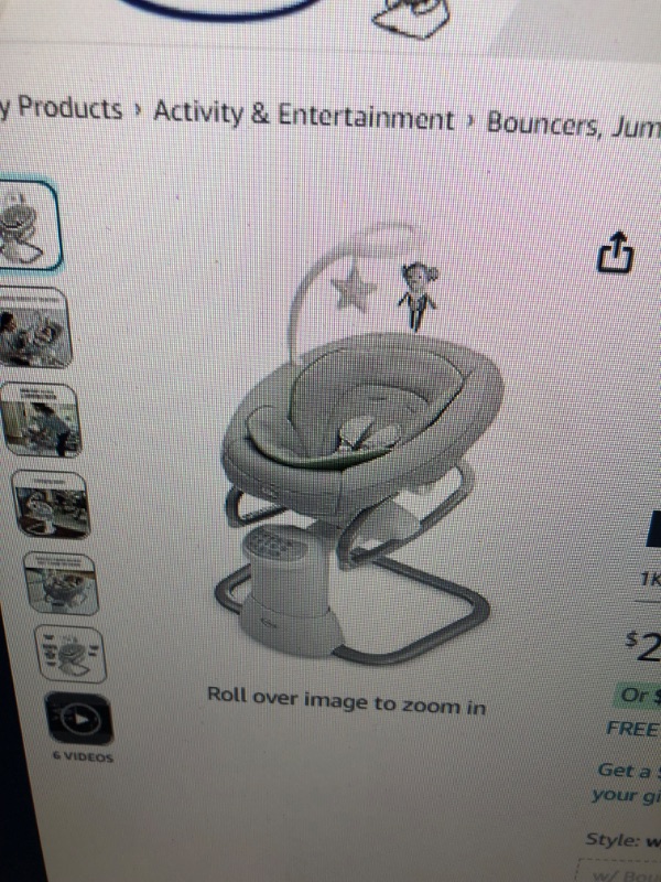 Photo 1 of Graco, Soothe My Way Swing with Removable Rocker, Madden