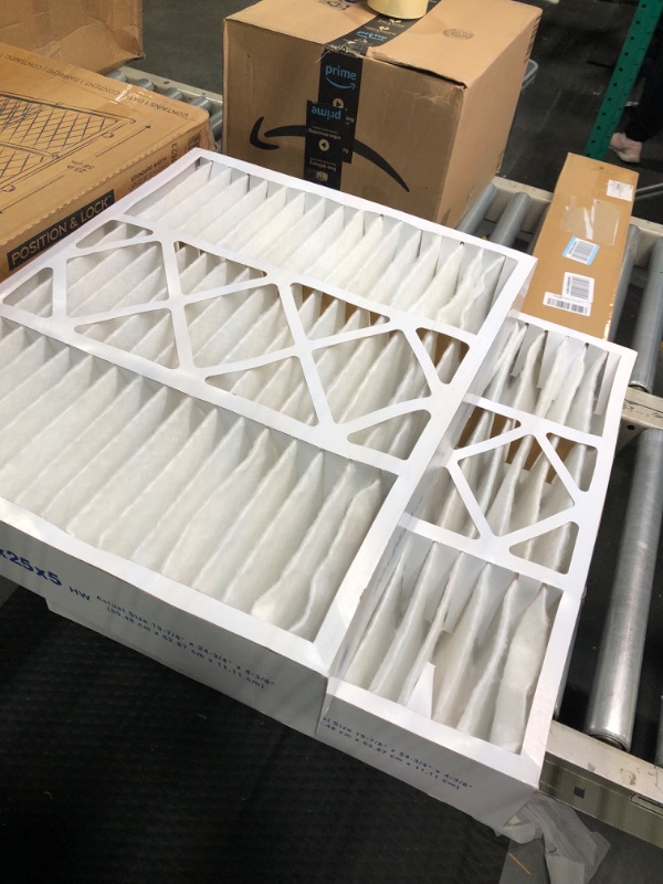 Photo 4 of 20x25x5 (Actual Size: 20-1/4 x 25-3/8 x 5-1/4) MERV 11 Replacement Furnace Filter (Pack of 2)