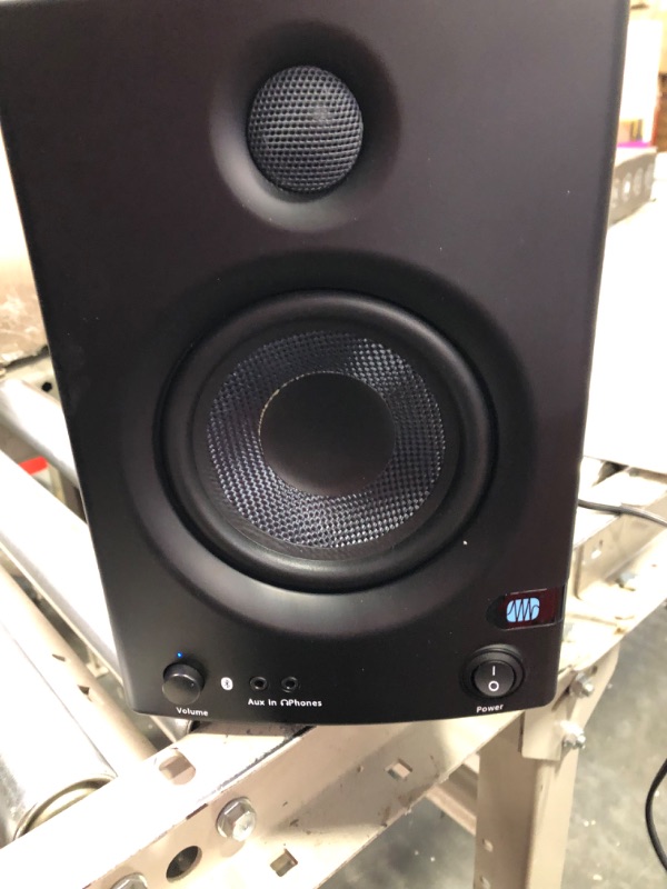 Photo 4 of PreSonus Eris E5 BT-5.25" Near Field Studio Monitors with Bluetooth, 100W Power, Subwoofer Output, Plus Balanced and Unbalanced Inputs E5 (Pair) Bluetooth