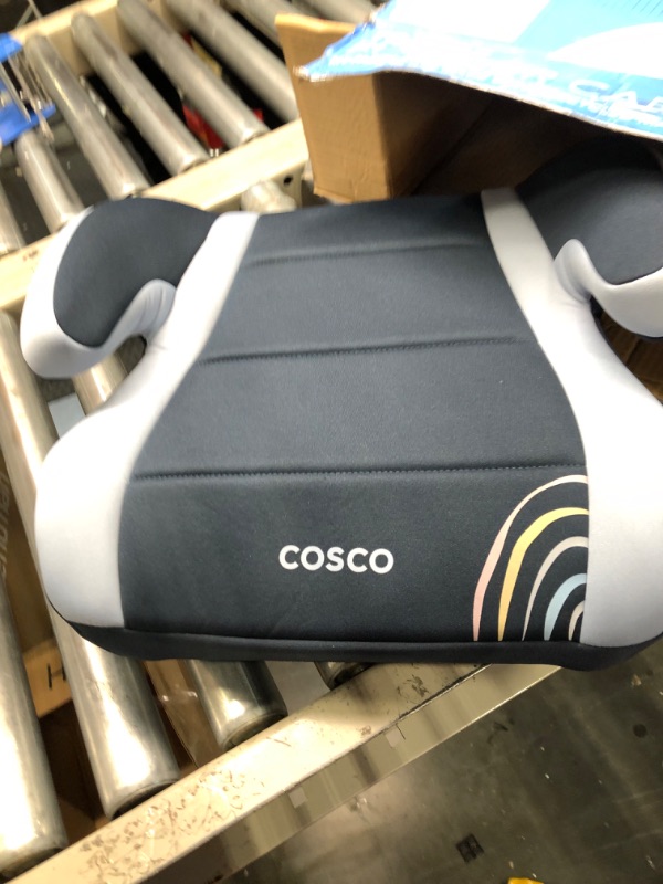 Photo 3 of Cosco Topside Backless Booster Car Seat, Lightweight 40-100 lbs, Rainbow