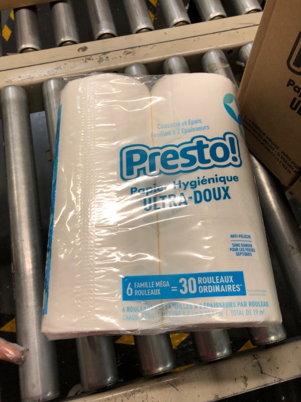 Photo 3 of Amazon Brand - Presto! 308-Sheet Mega Roll Toilet Paper
