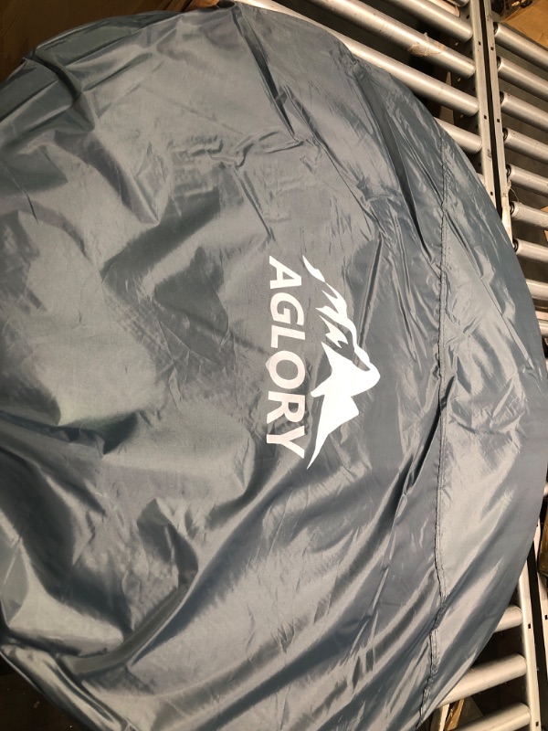 Photo 1 of 4-5Person Easy Pop Up Tent,9.5’X6.8’X49'',Automatic Setup,Waterproof, 2 Doors-Instant Family Tents for Camping, Hiking & Traveling