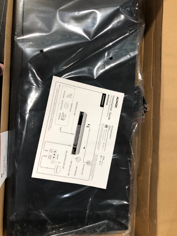 Photo 1 of TP-Link 26 Port Gigabit Ethernet Switch | Plug and Play | Sturdy Metal w/ Shielded Ports | Rackmount | Fanless | Limited Lifetime Protection | Traffic Optimization | Unmanaged (TL-SG1048) , Black