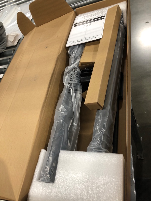 Photo 1 of ELIVED Ceiling TV Mount for Most 37-75 Inch LED, LCD OLED Flat Curved TVs, Height Adjustable Full Motion TV Mount, Hanging TV Bracket Swivel and Tilt, Holds up to 110 lbs, Max VESA 600x400mm YD3016