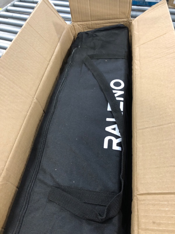 Photo 1 of RALENO Softbox Photography Lighting Kit 20"X28" Photography Continuous Lighting System Photo Studio Equipment with 2pcs E27 Socket 5500K Bulb Photo Model Portraits Shooting Box