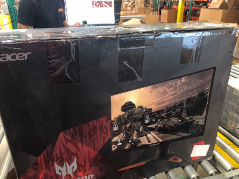 Photo 3 of Acer Predator 27" WQHD 2560 x 1440 IPS Gaming Monitor | NVIDIA G-SYNC | 360Hz | Up to 0.4ms | DisplayHDR600 | DCI-P3 | Delta E<2 | TUV/Eyesafe | Display Port 1.4 & 2 x HDMI 2.0 | XB273U Fbmiiprzx