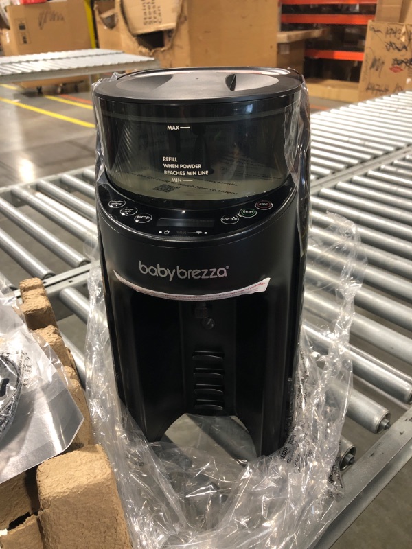 Photo 1 of Baby Brezza Formula Pro Advanced WiFi Formula Dispenser Machine - Automatically Mix a Warm Formula Bottle Instantly - Easily Make Bottle with Automatic Powder Blending, Black