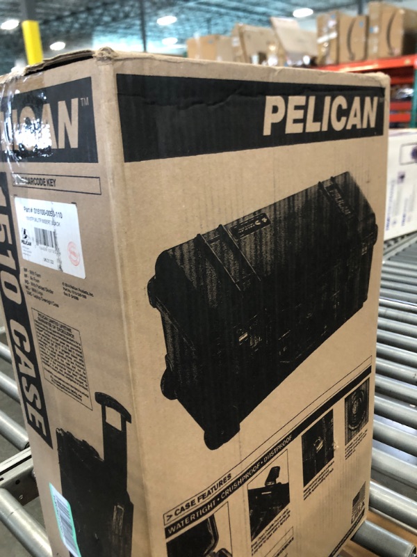 Photo 2 of Pelican 1510TP Carry on Case with TrekPak Insert, Black