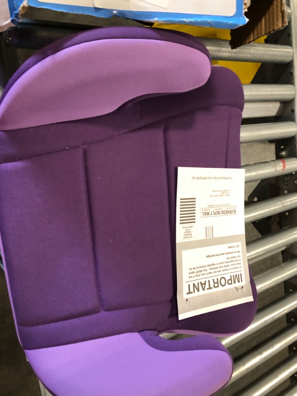 Photo 3 of Cosco Topside Booster Car Seat - Easy to Move, Lightweight Design (Grape), 1 Count (Pack of 1)