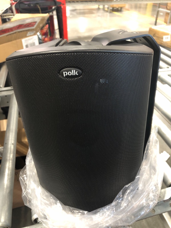 Photo 3 of Polk Audio Atrium 8 SDI Flagship Outdoor All-Weather Speaker (Black) - Use as Single Unit or Stereo Pair | Powerful Bass & Broad Sound Coverage