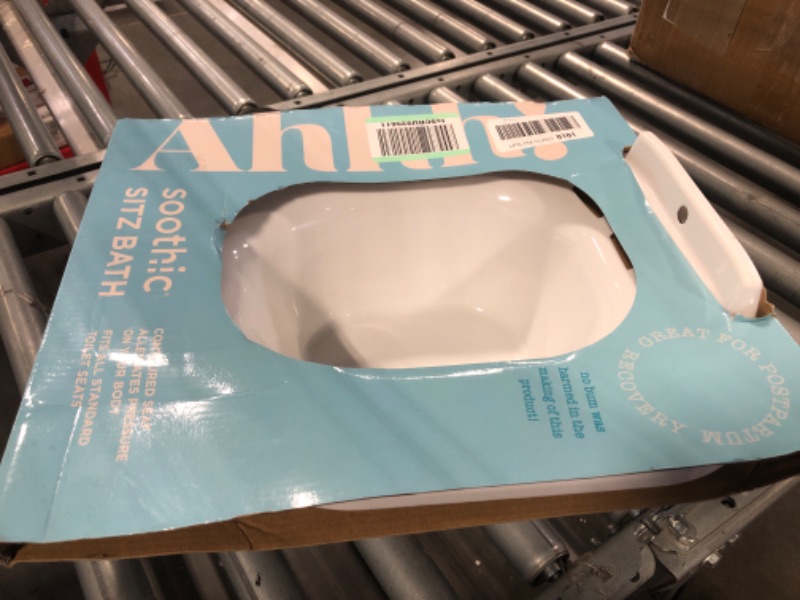 Photo 1 of Soothic, Sitz Bath, Sitz Bath for Hemorrhoids, Sitz Bath for Toilet Seat, Postpartum Care Treatment, Yoni Steam Seat for Women, Wide Seating Area, Deeper Bowl 1
