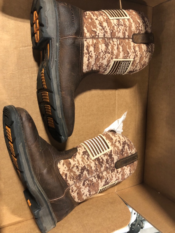 Photo 1 of Ariat Men's Workhog Patriot Steel Toe Work Boot