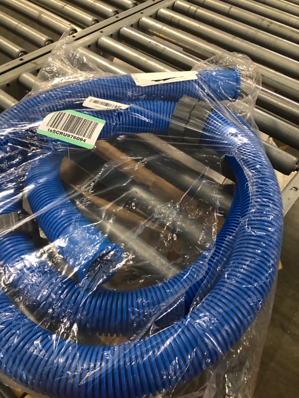 Photo 2 of  33430 Heavy Duty In-Ground Pool Vacuum Hose With Swivel Cuff, 1-1/2-Inch by 30-Feet,Neutral 30-Feet Hose