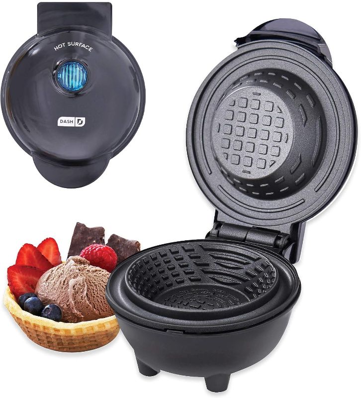 Photo 1 of DASH Mini Waffle Maker + Grill + Griddle, 3 in 1 Pack - Red/Aqua/White