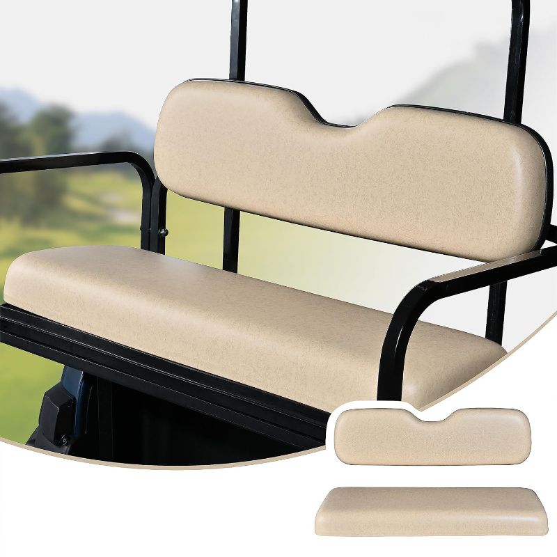 Photo 1 of NOKINS Golf Cart Replacement Seats,Universal Rear Cushions for Club Car EZGO Yamaha