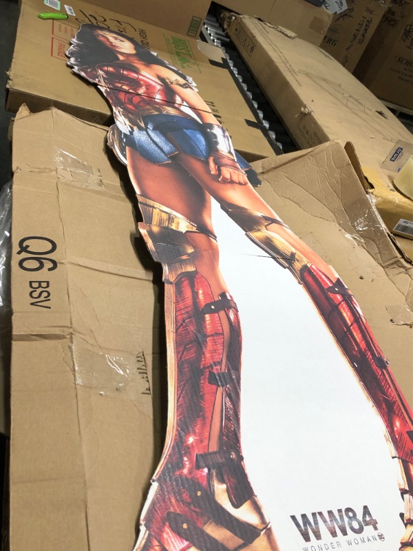 Photo 3 of Advanced Graphics Wonder Woman 1984 Life Size Cardboard Cutout Standup - Wonder Woman 1984 (2020 Film) Wonder Woman 1984 One Size