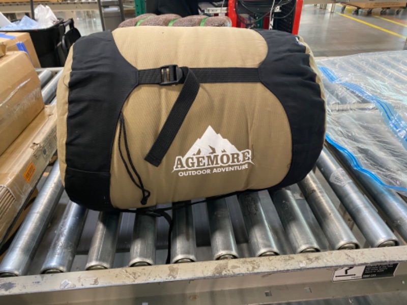 Photo 2 of 0 Degree Canvas Sleeping Bag for Fishing, Hunting, Traveling and Camping Particularly in Cold Winter Outdoor with Removable Flannel Liner and Free Compression Sack for Big and Tall Adults
