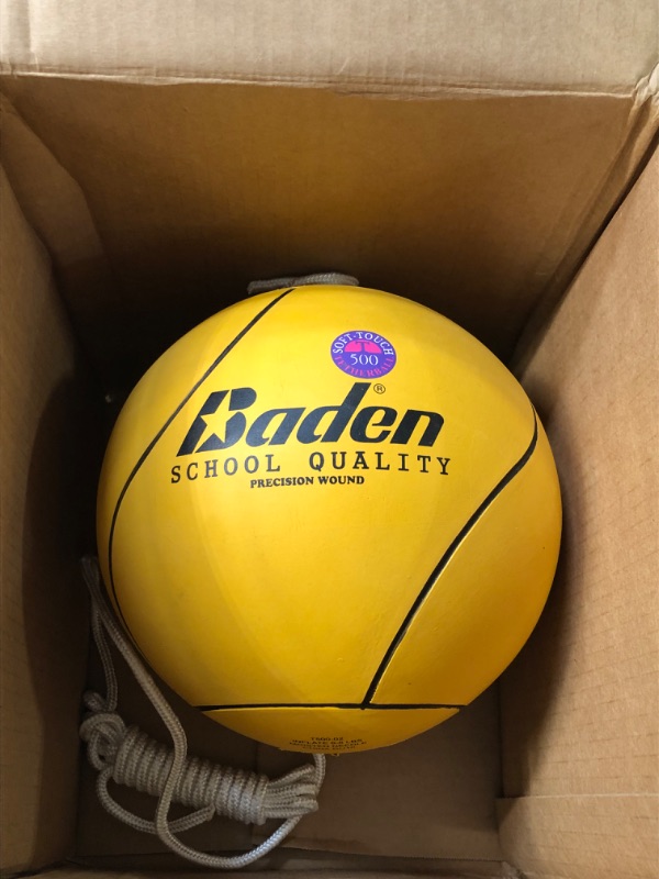 Photo 1 of Baden School Quality Tetherball Set - Soft-Touch Tetherball Ball and Rope Tetherball with Rope