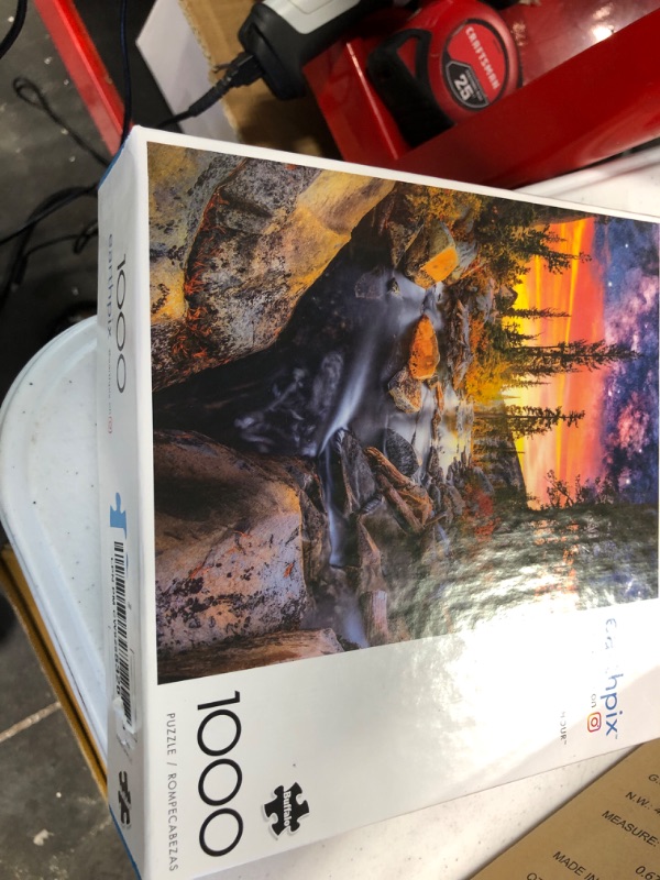 Photo 1 of Buffalo Games - Forest Magic Hour - 1000 Piece Jigsaw Puzzle
