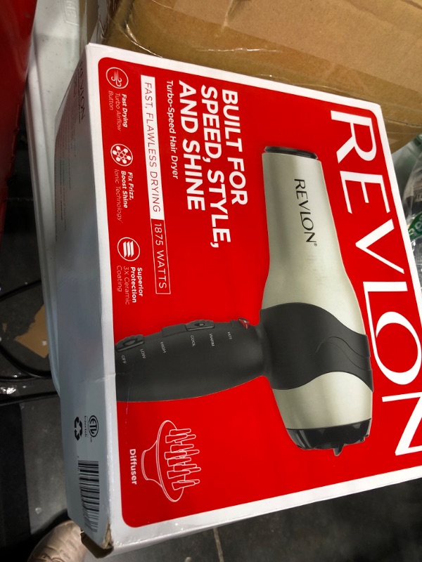 Photo 2 of Revlon Perfect Heat Volumizing Turbo Hair Dryer - 1875 Watt