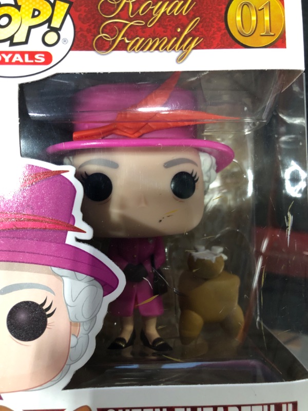 Photo 2 of Funko Pop: Royal Family-Queen Elizabeth II Collectible Figure