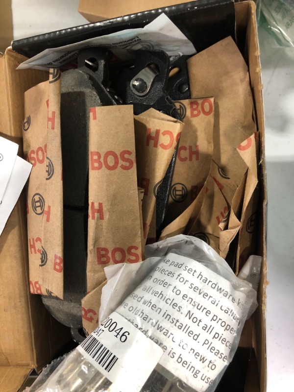 Photo 1 of BOSCH BC1092 QuietCast Premium Ceramic Disc Brake Pad Set - Compatible With Select Cadillac Escalade; Chevrolet Avalanche, Silverado 1500, Suburban, Tahoe; GMC Sierra, Yukon, XL + More; FRONT
