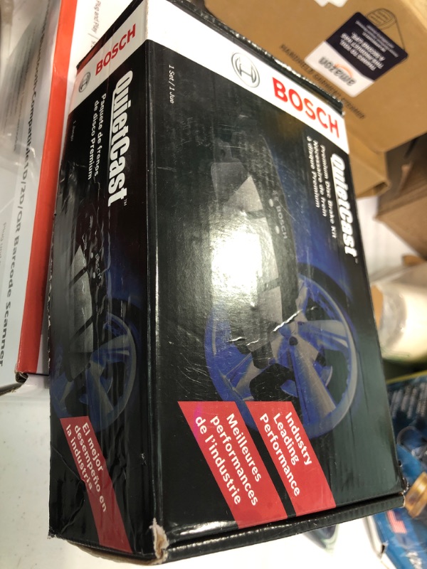 Photo 1 of BOSCH BC1092 QuietCast Premium Ceramic Disc Brake Pad Set - Compatible With Select Cadillac Escalade; Chevrolet Avalanche, Silverado 1500, Suburban, Tahoe; GMC Sierra, Yukon, XL + More; FRONT
