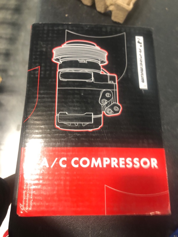 Photo 3 of A-Premium Air Conditioner AC Compressor with Clutch Compatible with Nissan Rogue 2008-2013, Rogue Select 2014-2015, L4 2.5L, w/One Plug