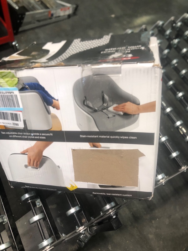 Photo 1 of OXO Tot Nest Booster Seat with Removable Cushion Gray