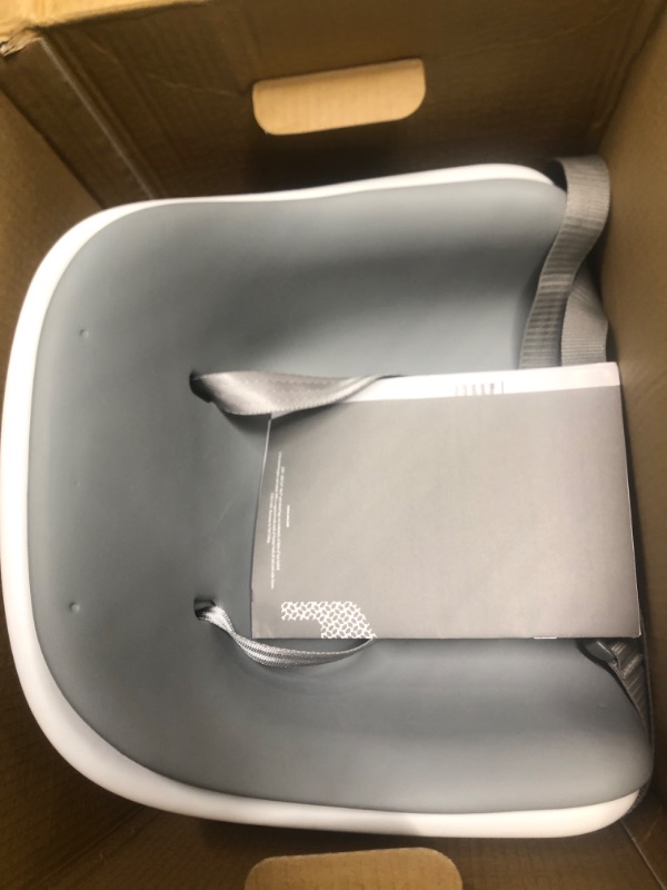 Photo 1 of OXO Tot Nest Booster Seat with Removable Cushion Gray