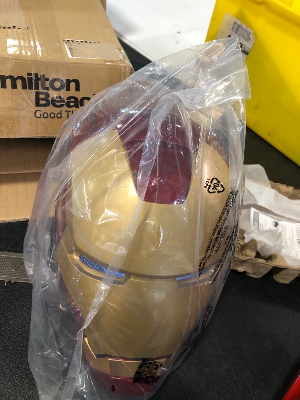 Photo 1 of Marvel Legends Iron Man Electronic Helmet - Multicolor