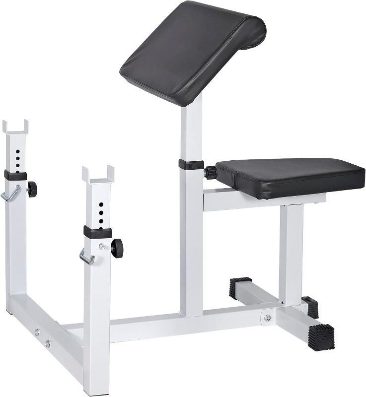 Photo 1 of ANT MARCH Preacher Curl Weight Bench Seated Arm Isolated Barbell Dumbbell Biceps Station Home Gym Max load 450lLBS
