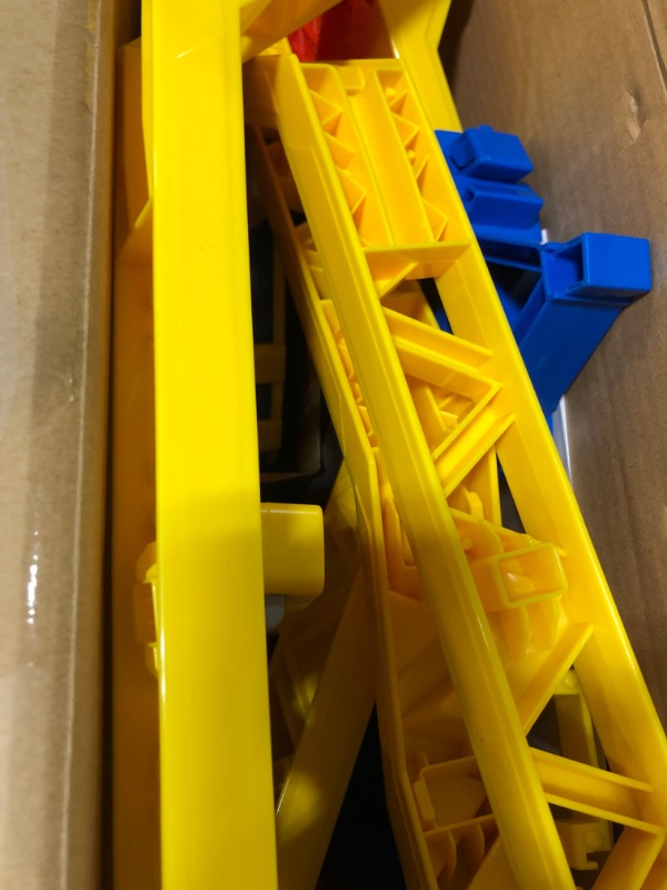 Photo 1 of Rubble & Crew, Bark Yard Crane Tower Playset with Rubble Action Figure, Toy Bulldozer & Kinetic Build-It Play Sand, Kids Toys for Boys & Girls 3+ (New) Crane Tower Playset