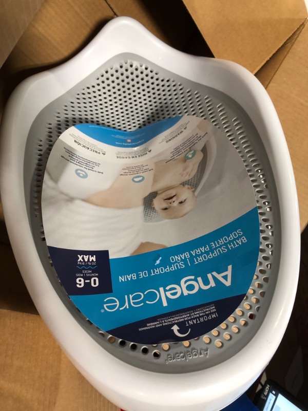 Photo 1 of Angelcare Baby Bath Support (Grey) | Ideal for Babies Less than 6 Months Old