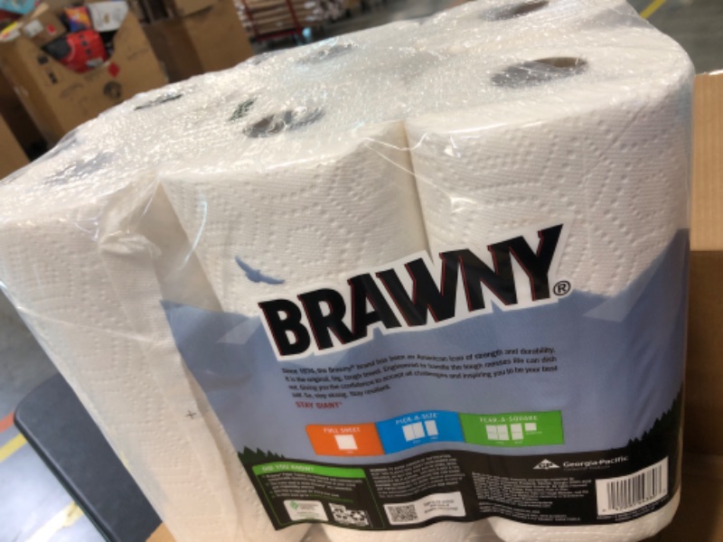 Photo 1 of Brawny® Pick-A-Size® Paper Towels, 6 Double Rolls