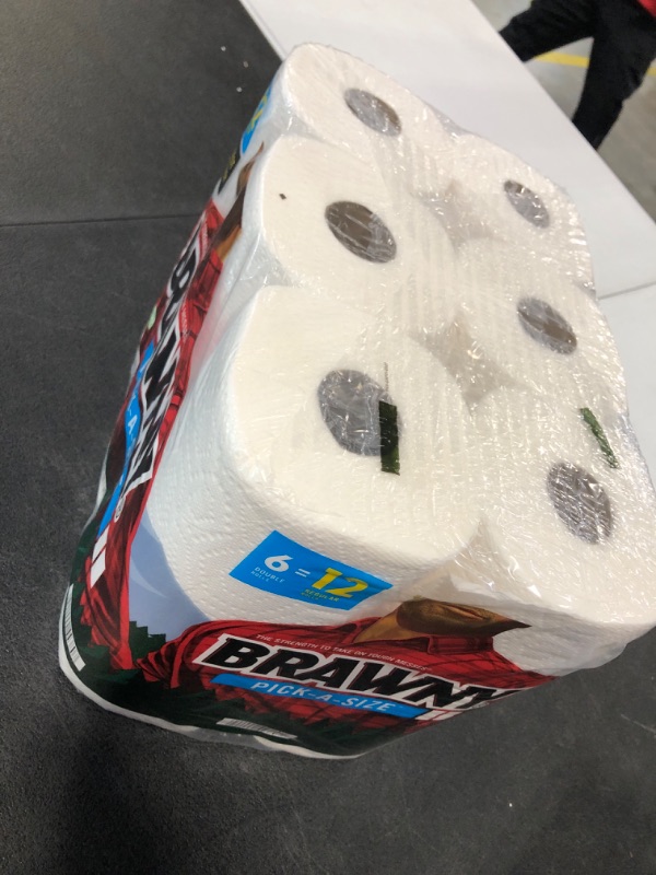 Photo 2 of Brawny® Pick-A-Size® Paper Towels, 6 Double Rolls