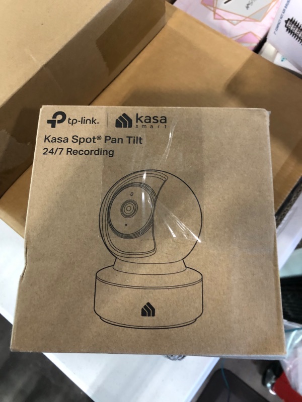 Photo 1 of Kasa Indoor Pan/Tilt Smart Security Camera, 1080p HD Dog Camera 2.4GHz with Night Vision, Motion Detection for Baby and Pet Monitor, Cloud & SD Card Storage, Works with Alexa & Google Home (EC70) Pan/Tilt Camera New 1080P