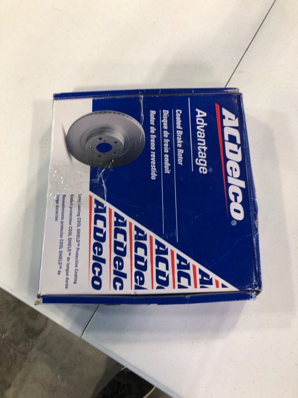 Photo 2 of ACDelco Advantage 18A1761AC Coated Front Disc Brake Rotor