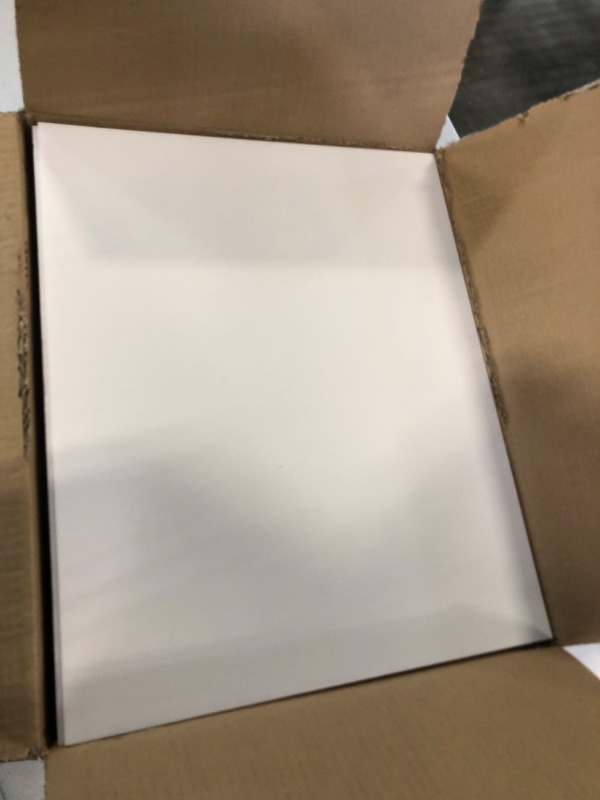 Photo 1 of 20 Pack White Foam Board Bulk, 16 x 20 Inch Large Foam Core Boards High Density Polystyrene Foam Poster Board Blank Foam Signboard for Kids School Office Presentations Art Display Handicraft