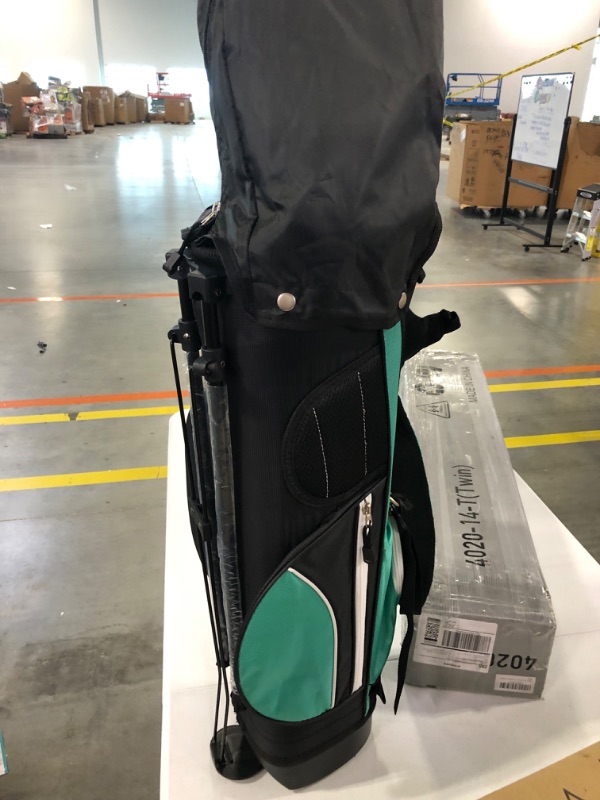 Photo 3 of Aspire Junior Plus Complete Golf Club Set for Children, Kids - 5 Age Groups Boys and Girls - Right Hand, Real Girls Junior Golf Bag, Kids Golf Clubs Set Green Ages 7-8