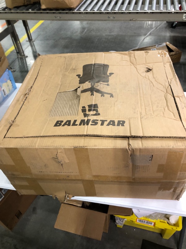 Photo 1 of balmstar Ergonomic Chairs For Home Office Desk , Breathable Mid-Back Comfortable Mesh Computer Chair with PU Silent Wheels, Flip-up Armrests, Tilt Function, Lumbar Support (Khaki)