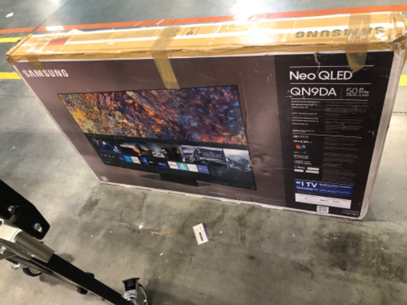 Photo 2 of SAMSUNG 50-Inch Class Neo QLED QN9DA Series - 4K UHD Quantum HDR 24x Smart TV with Alexa Built-in (QN50QN9DAAFXZA, 2021 Model) 50"